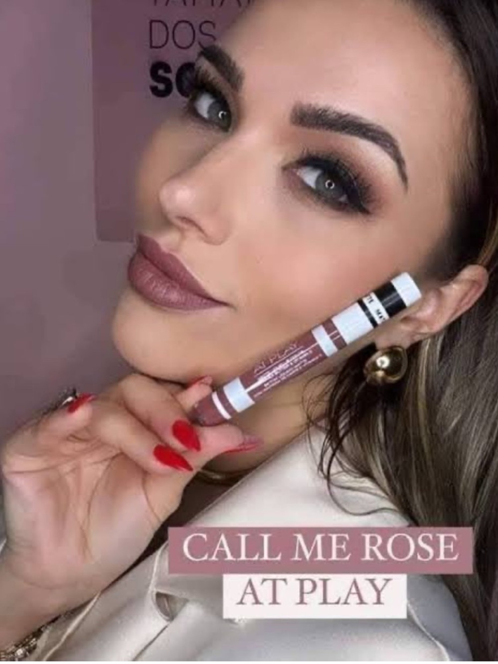Mary Kay Call Me Rose Liquid Lipstick — Rose Taupe